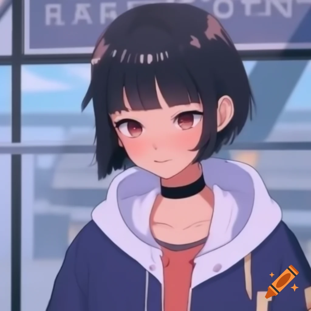 Anime style illustration for characters named Iko