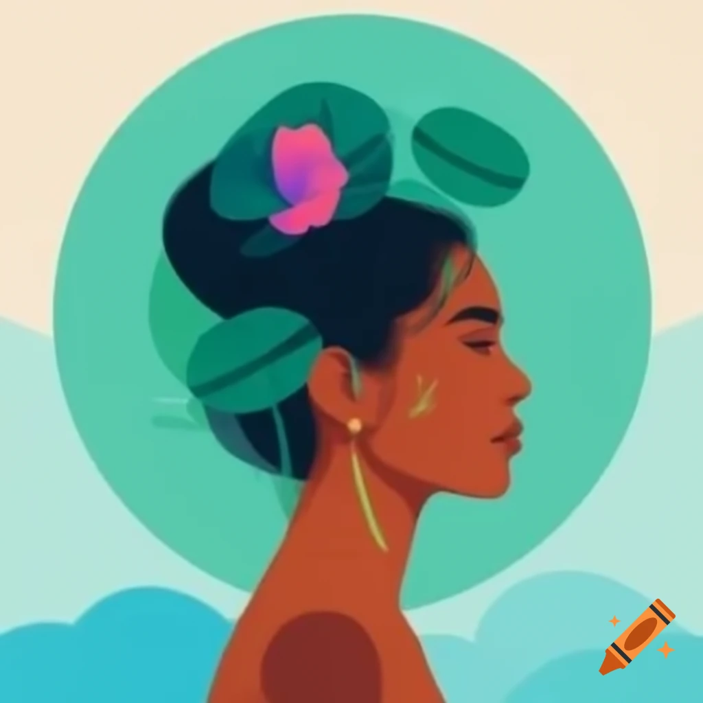 Holistic health logo featuring lotus flower for Instagram account 'Salud_En_Consciencia'