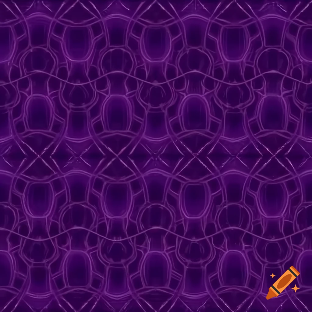Seamless purple decorative pattern