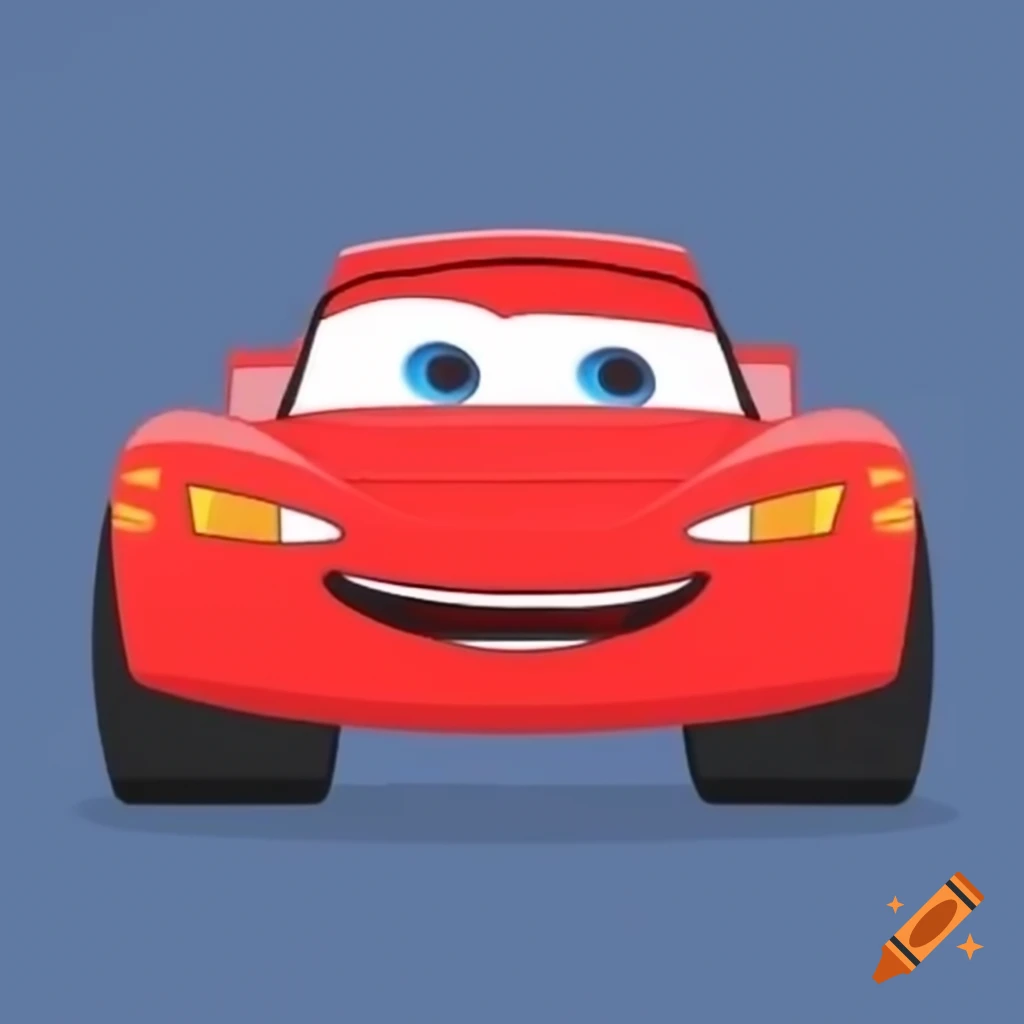 Lightning McQueen character from Cars movie