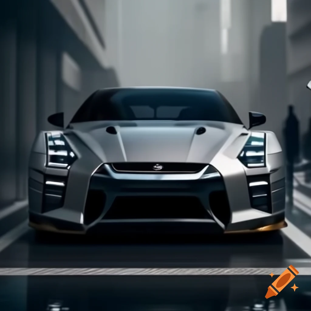 Futuristic designs of Nissan GTR sports car