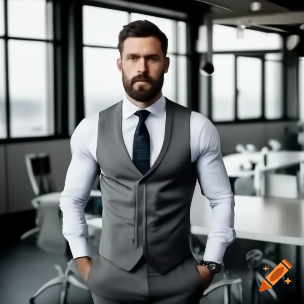 Businessman reflecting reliability, confidence, efficiency, and friendliness
