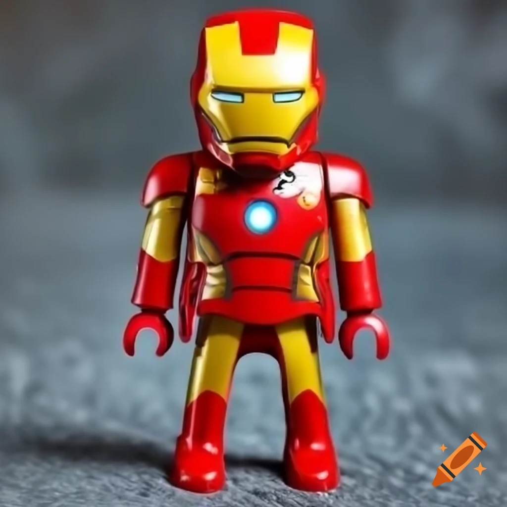 Iron Man PlayMobil toy figure