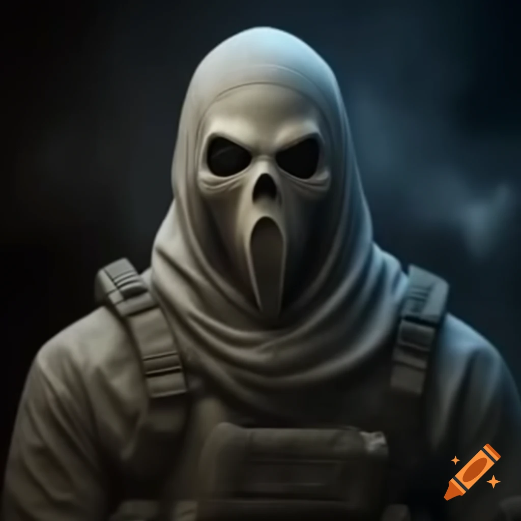 Tactical ghost in strategic pose