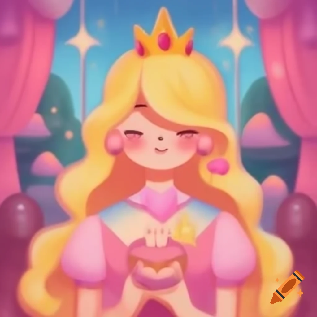Cute girly album cover art in lofi style featuring a passenger princess