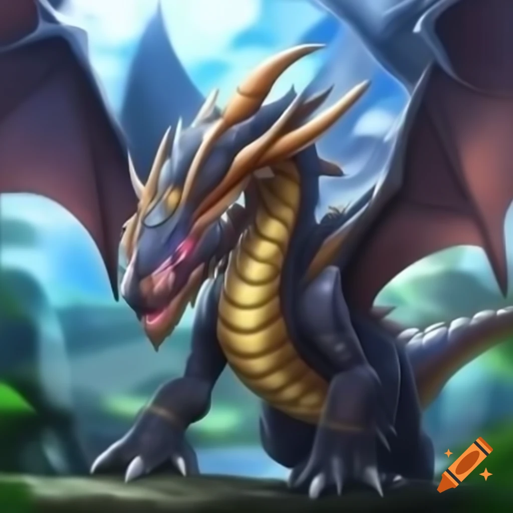 Legendary dragon dinosaur Pokémon