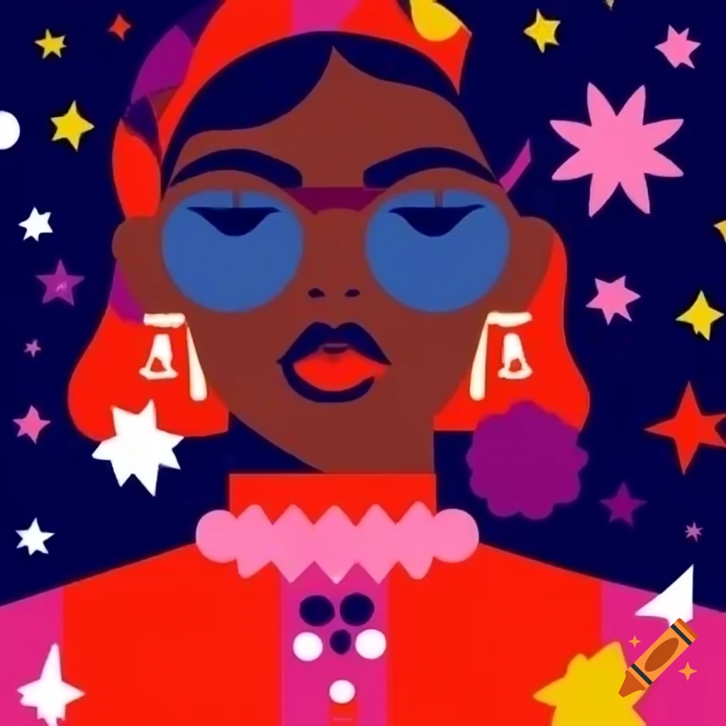 Bold and creative feminine design concept