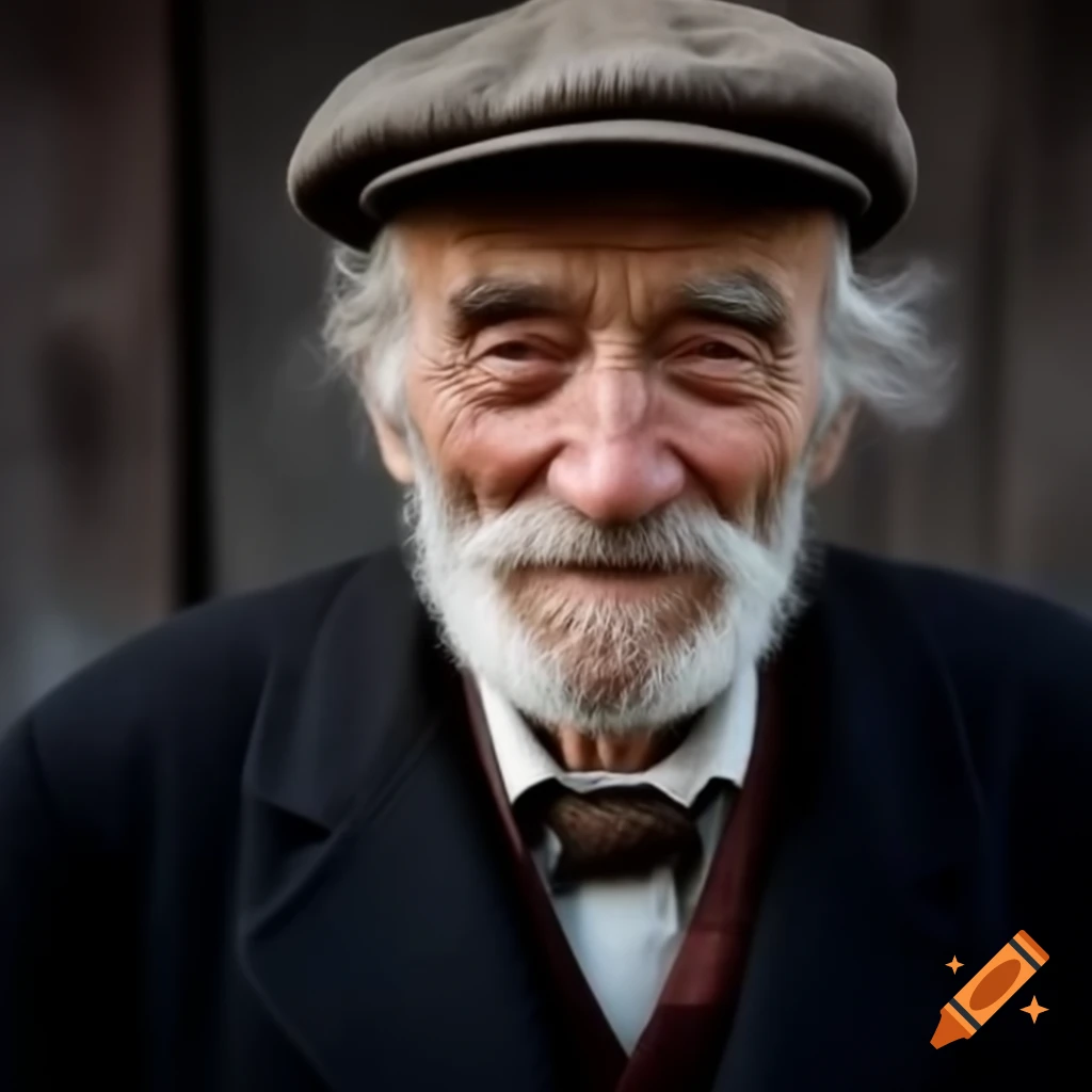 Elderly man portrait