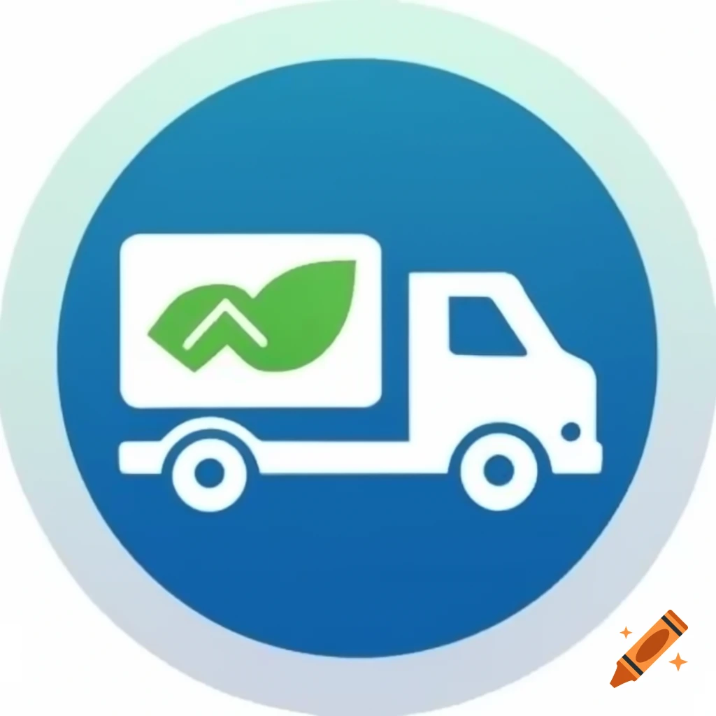 Logo design for eco-friendly transport app