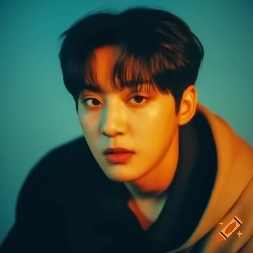 Korean pop musician performing on stage