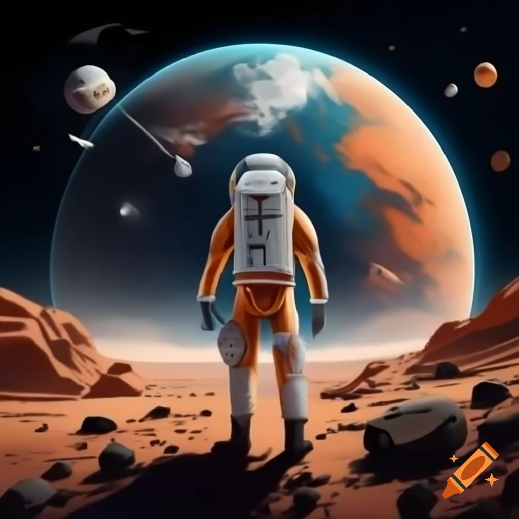 Space travel on Mars