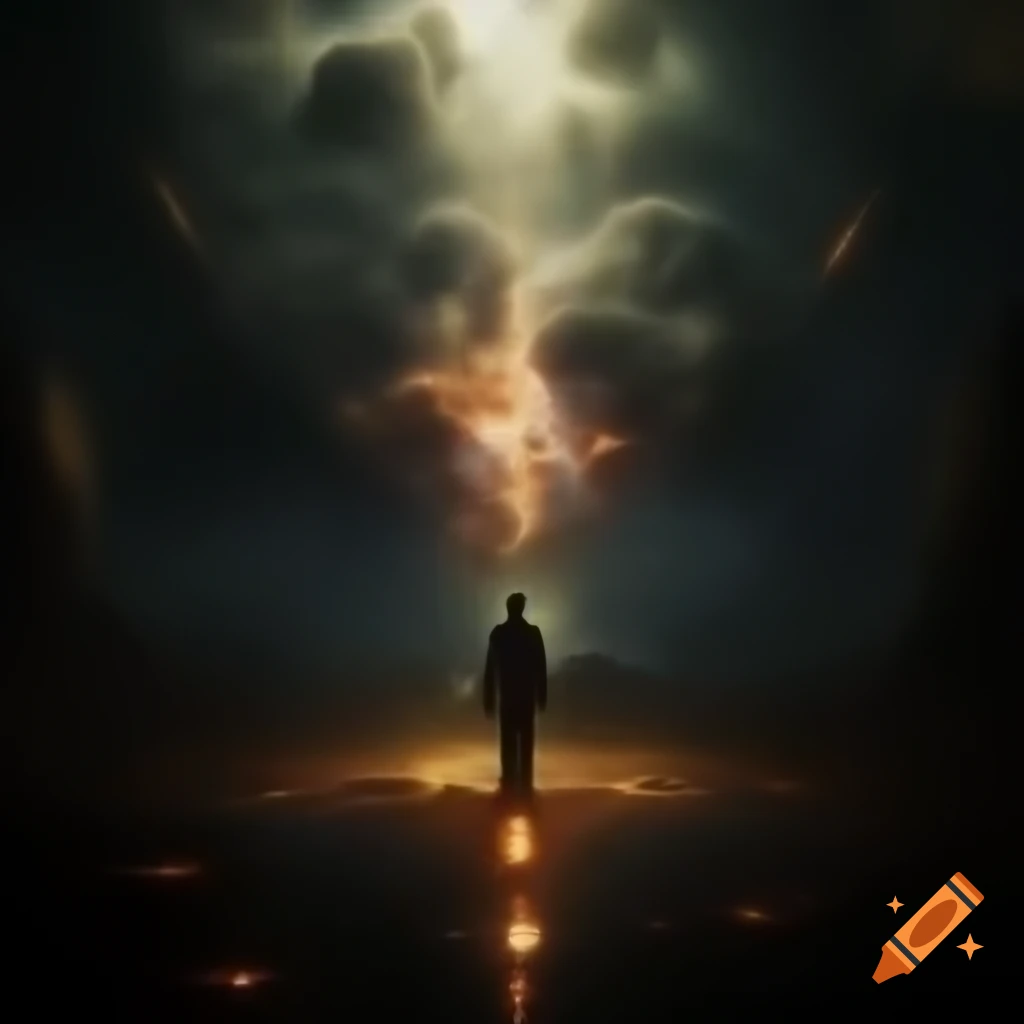 Conceptual illustration of dreams as manifestations of the unconscious mind