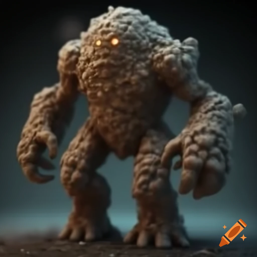 Buckwheat golem illustration