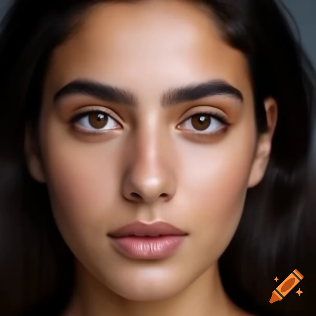 Profile photo of a young multi-ethnic woman with natural beauty and unique facial features
