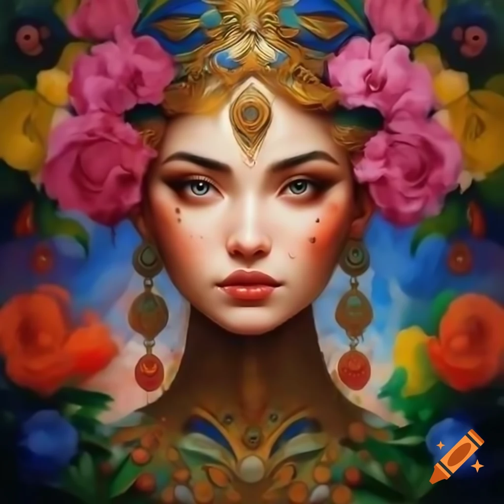 Orientalist style artistic representation