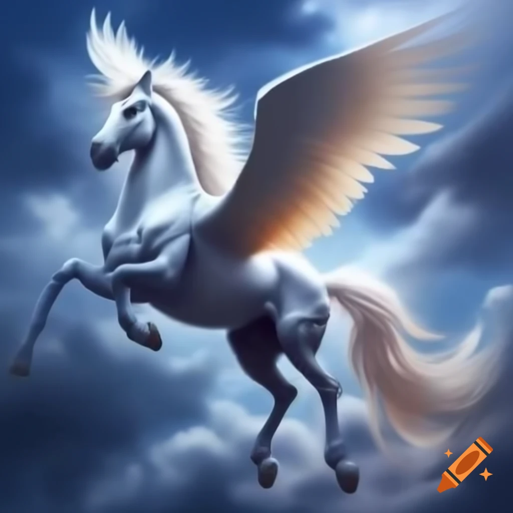 Pegasus, mythical winged horse