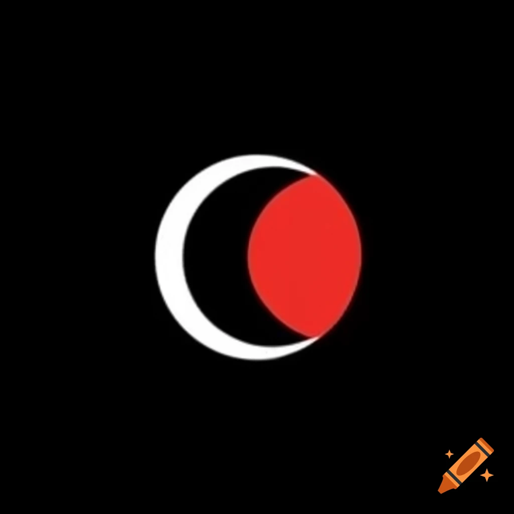 Car company logo featuring an eclipse design