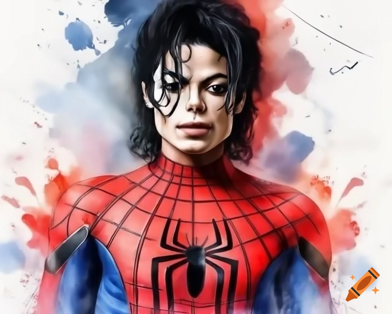 Horror themed Monster Resembling Michael Jackson In Spider Suit On Craiyon Horror themed Monster Resembling Michael Jackson In Spider Suit On Craiyon