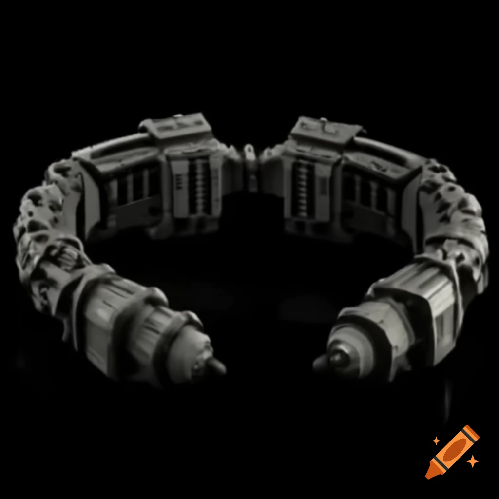 Sci-fi post-apocalyptic themed bracelet from Gustavete The Movie