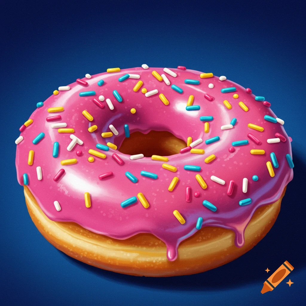 High saturated donut