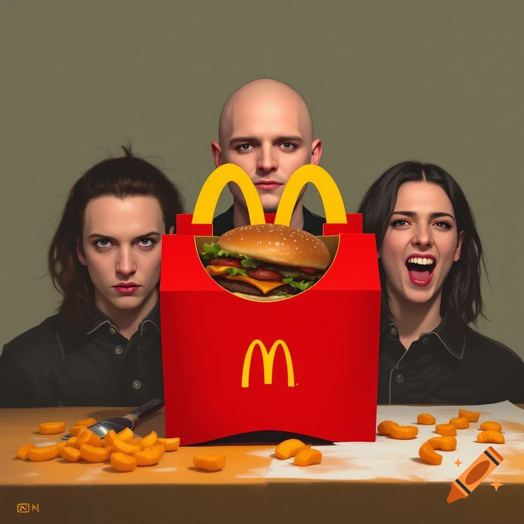 The Smashing Pumpkins in a McDonald's Happy Meal