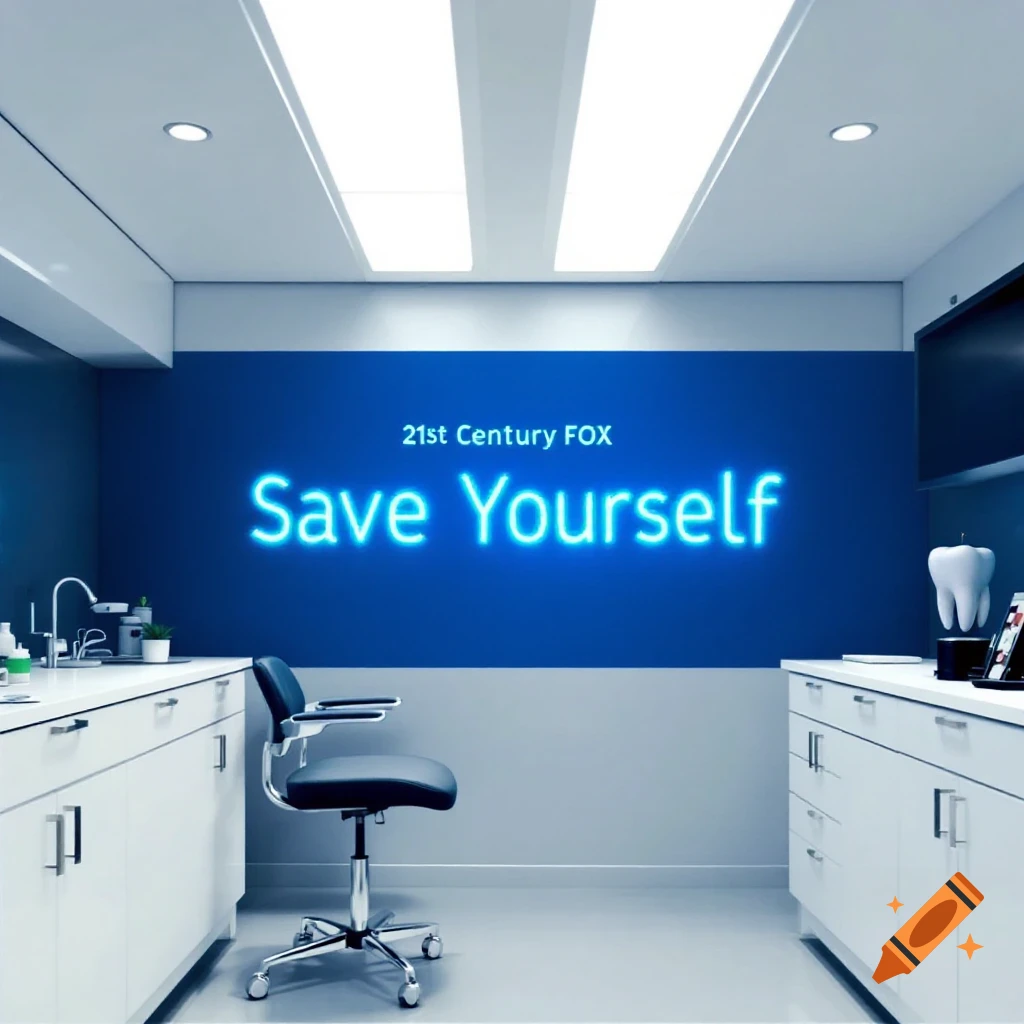 Movie poster for 'Save Yourself' with Will Farrell, 21st Century Fox, and a dental theme