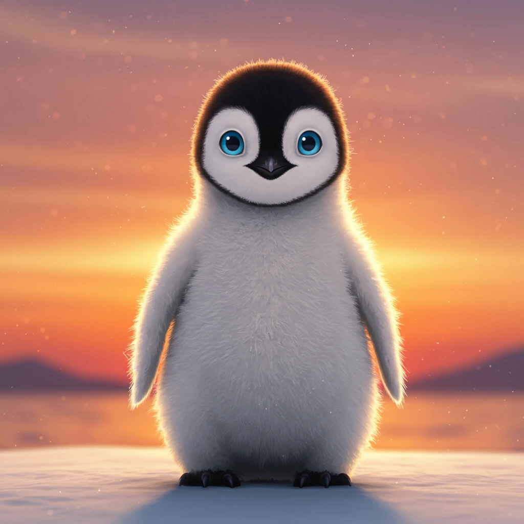 fluffy penguin