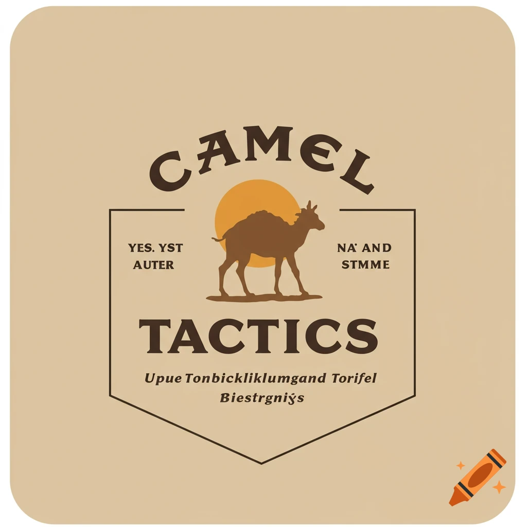 Joy Tactics logo in a 90s cigarette ad style