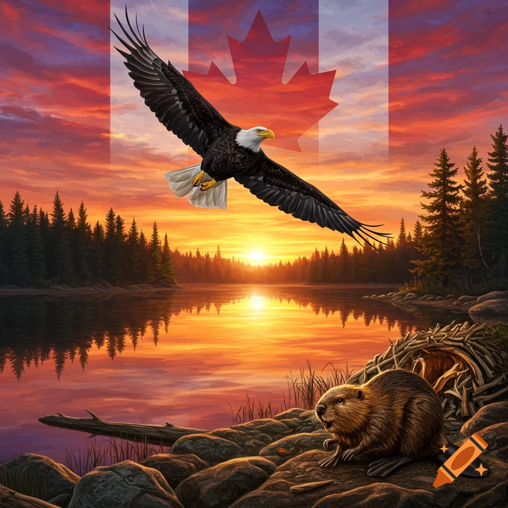 Canadian themed photo