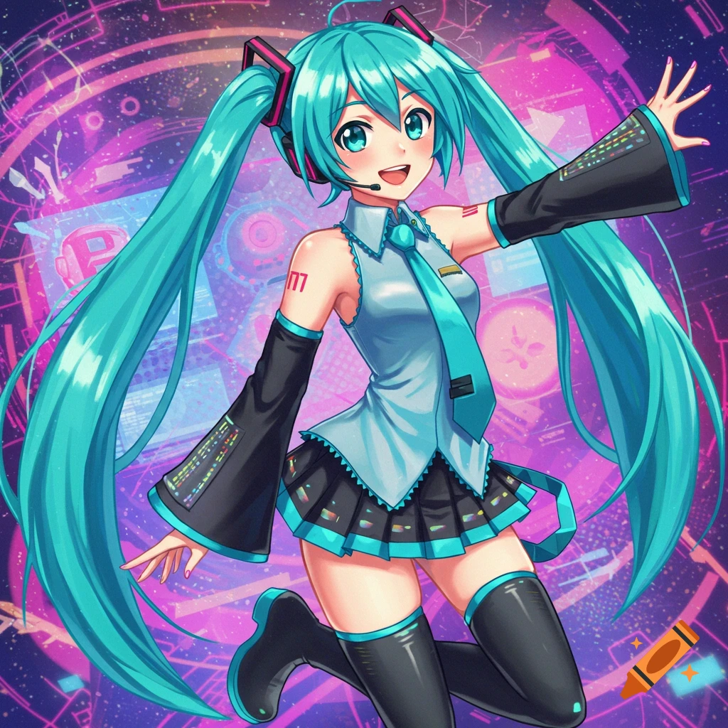 Hatsune Miku illustration