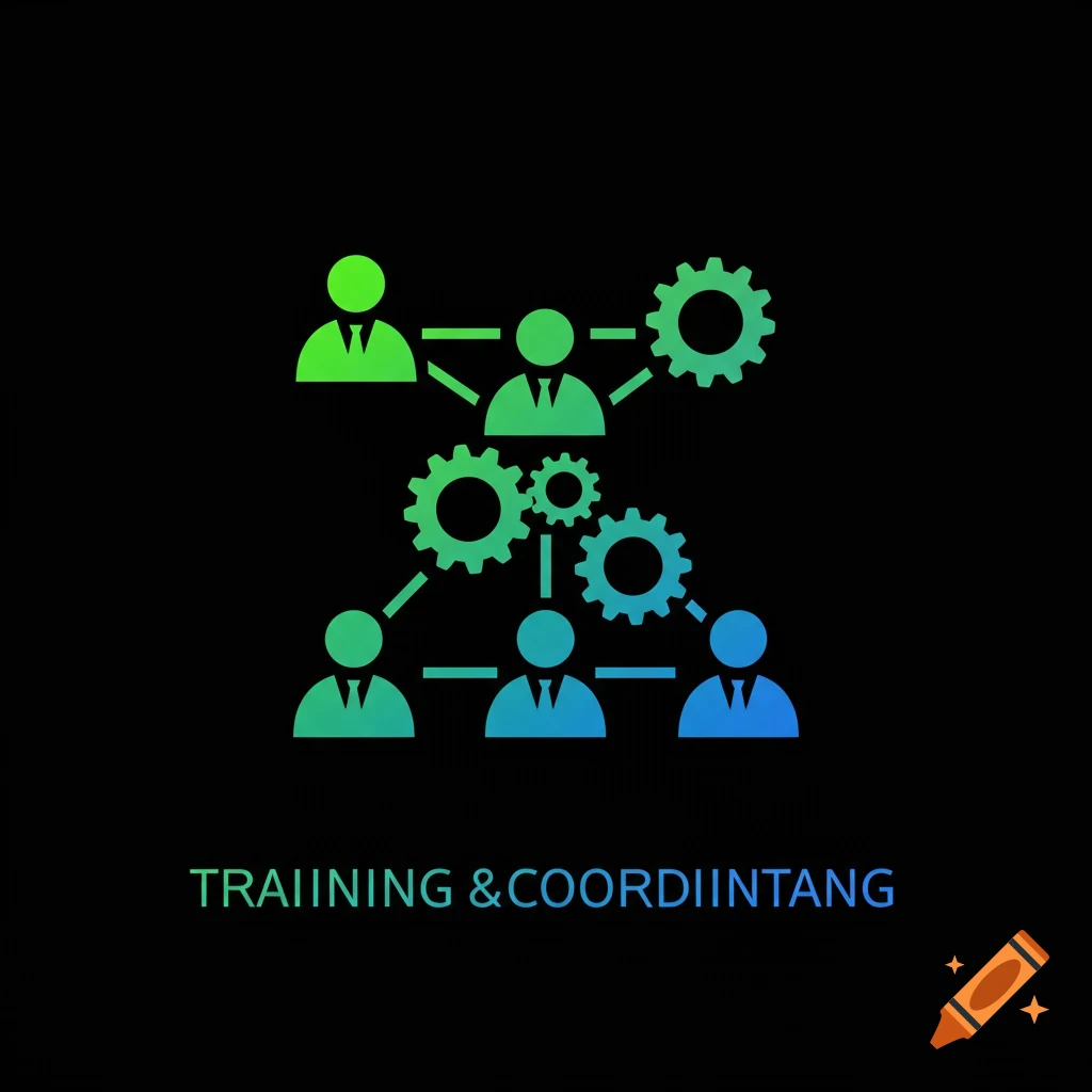 Training and coordination icon