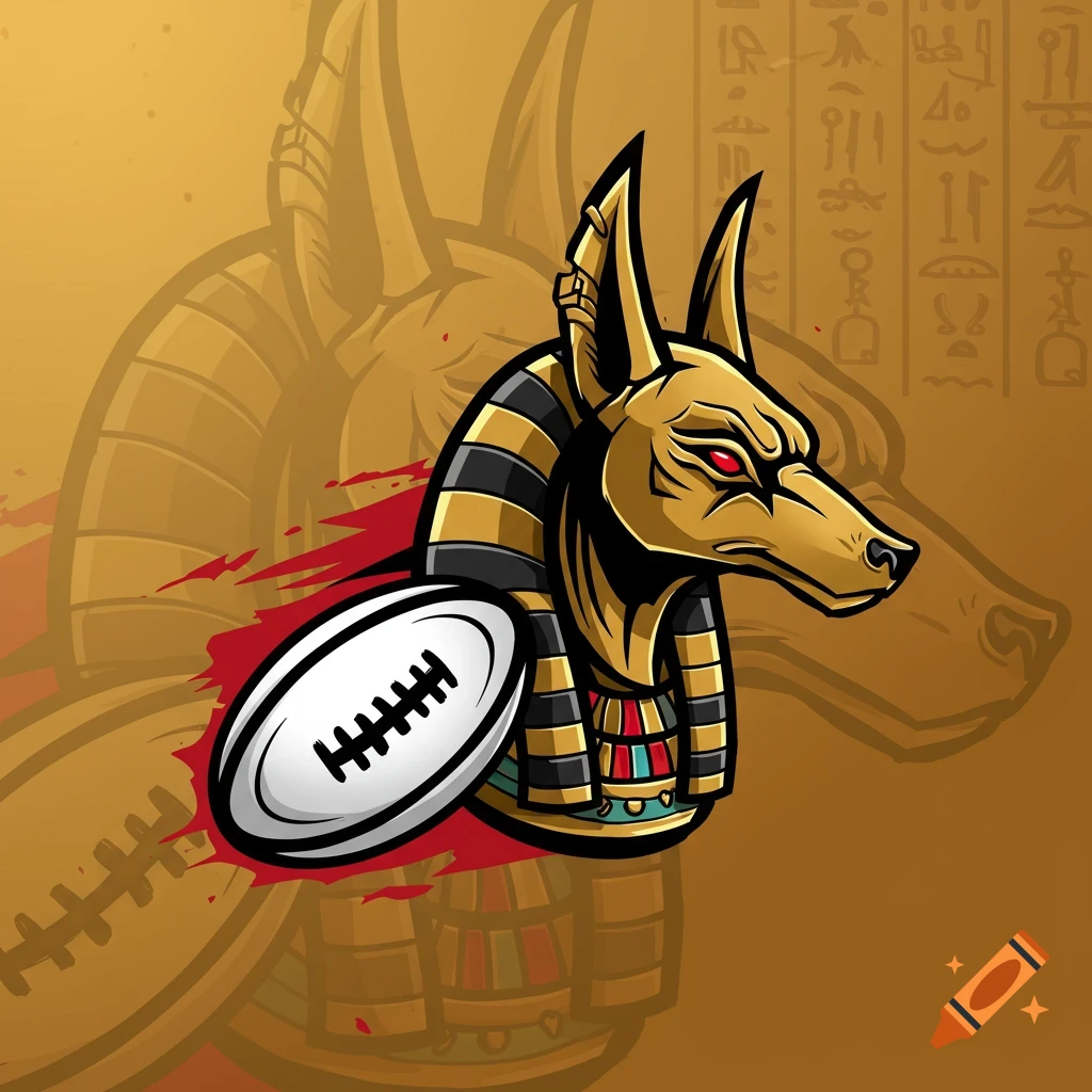 Egyptian rugby team logo