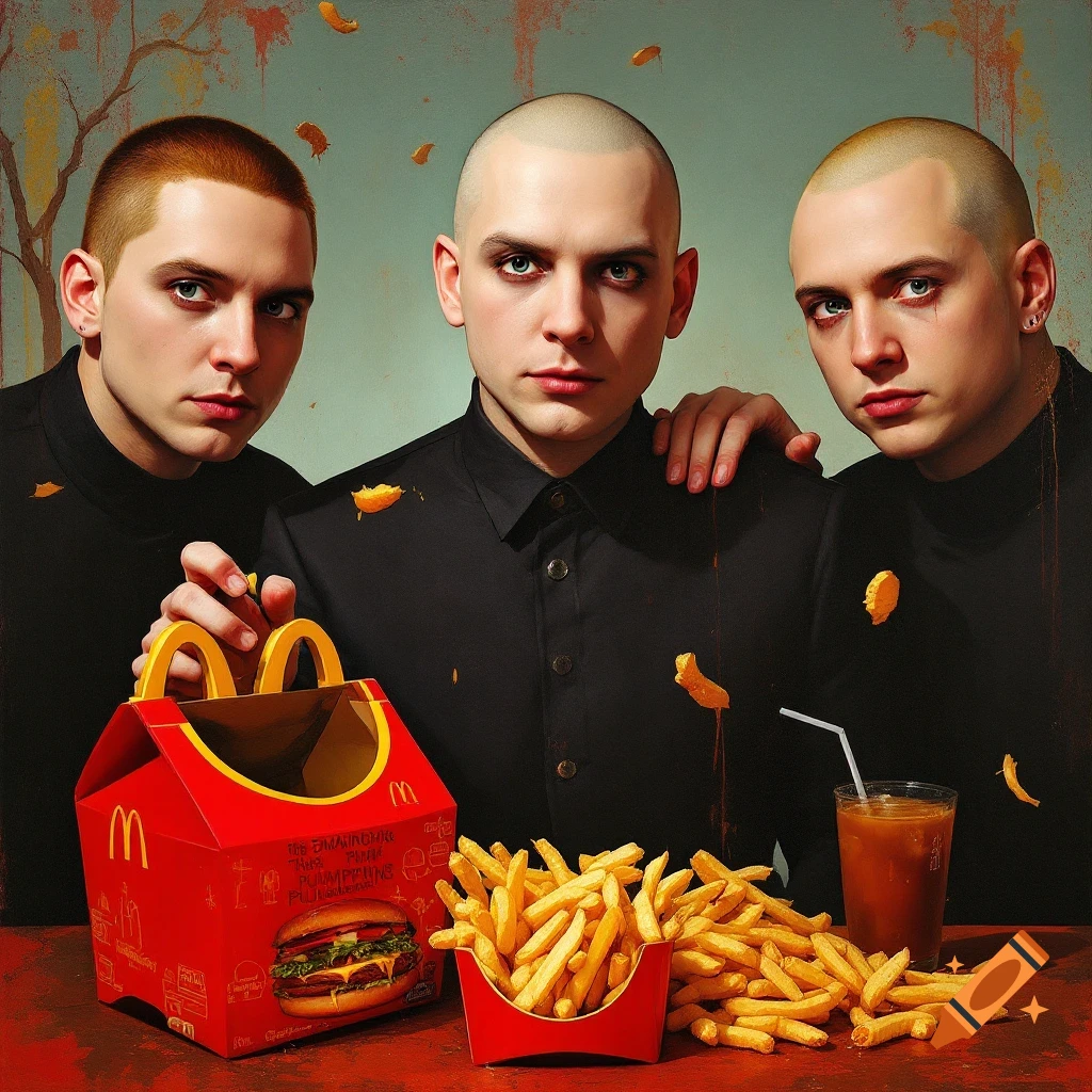 The Smashing Pumpkins in a McDonald's Happy Meal