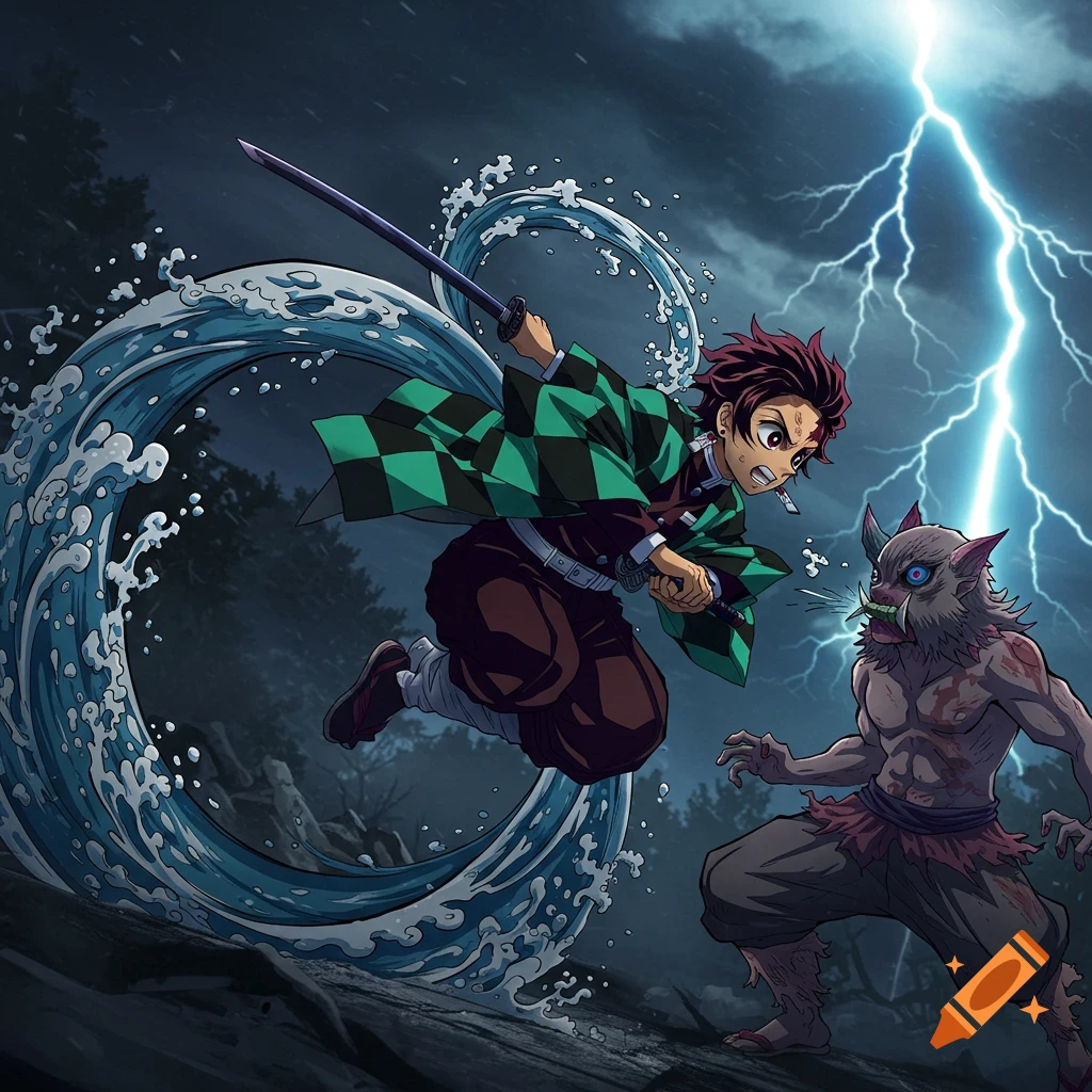 Tanjiro Kamado from Demon Slayer