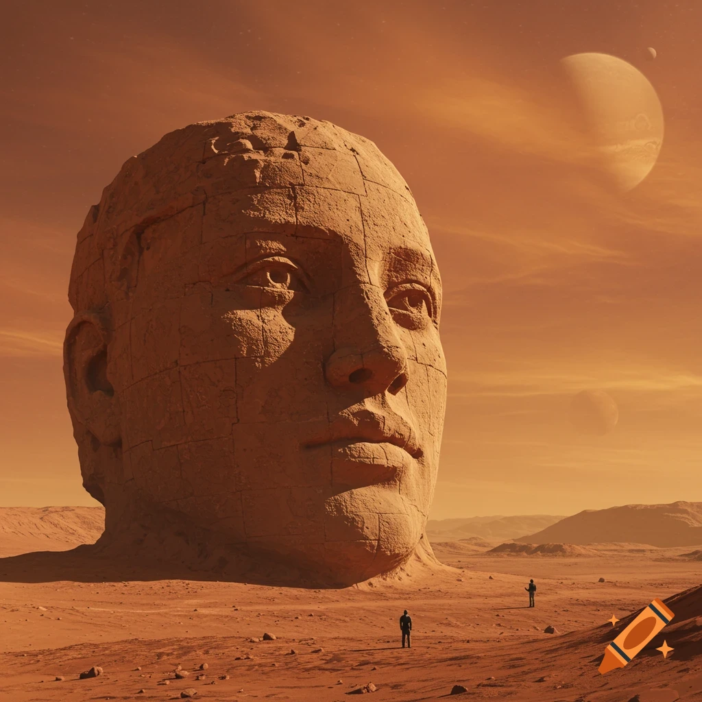 The Face on Mars reimagined