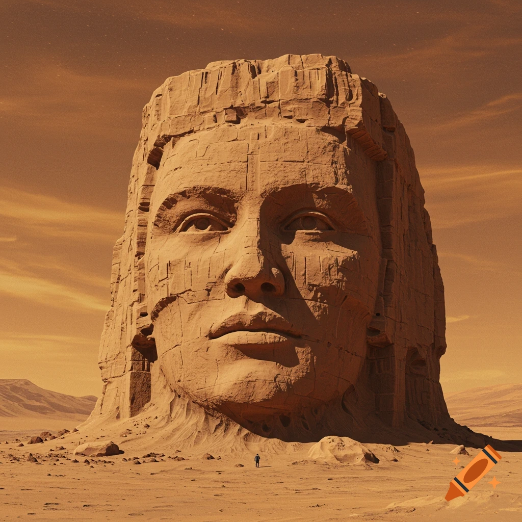 The Face on Mars reimagined