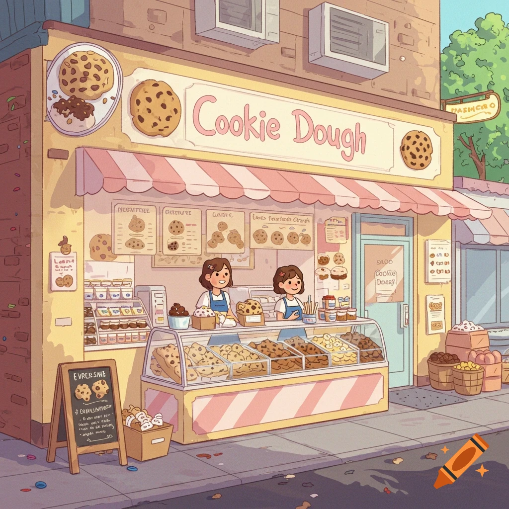 Cookie dough shop