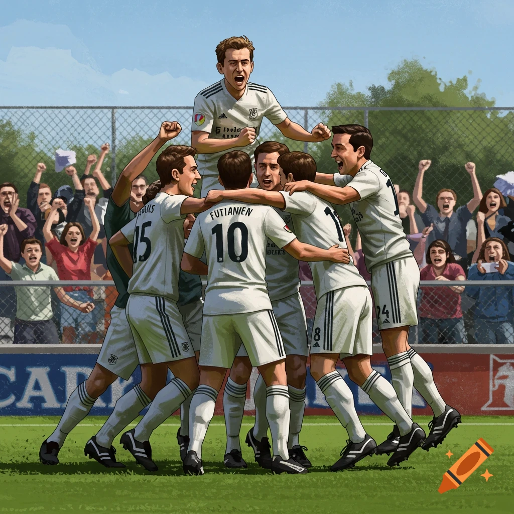 Soccer in the style of The Office intro