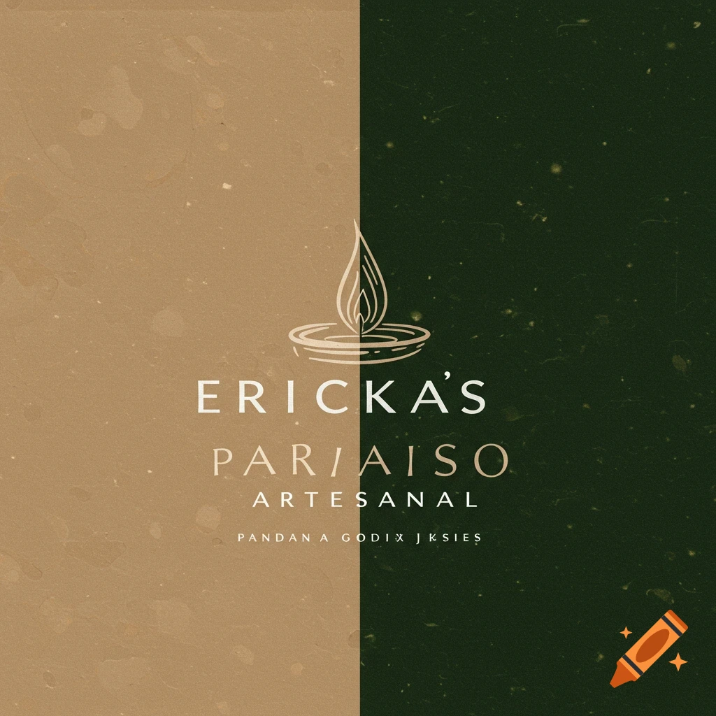 Ericka's Paraiso Artesanal candle company logo