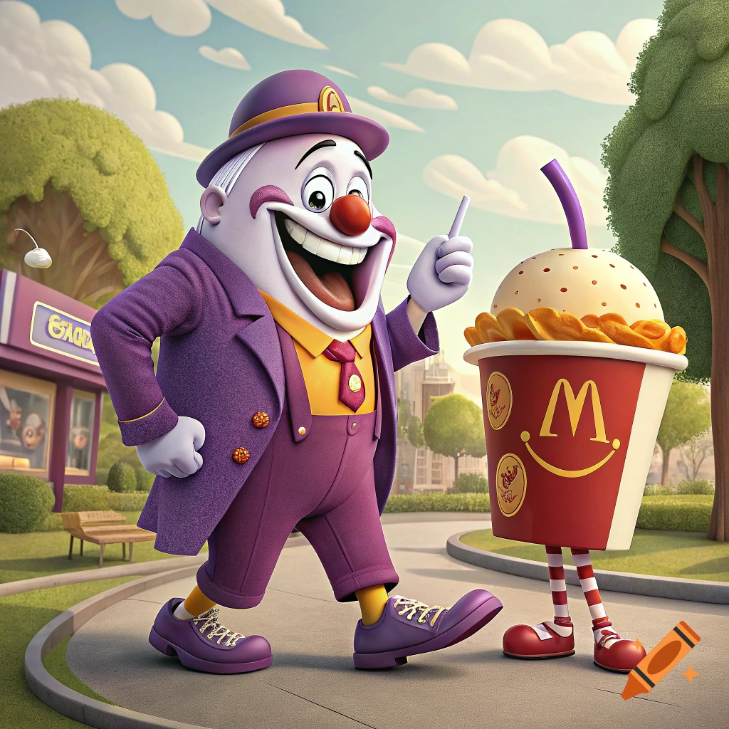 McDonald's Grimace character
