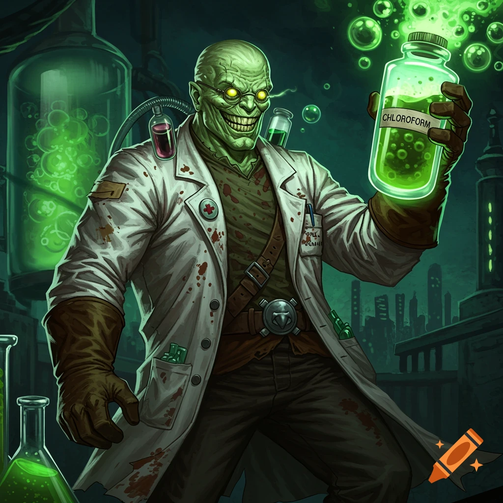 Chloroform as a supervillain