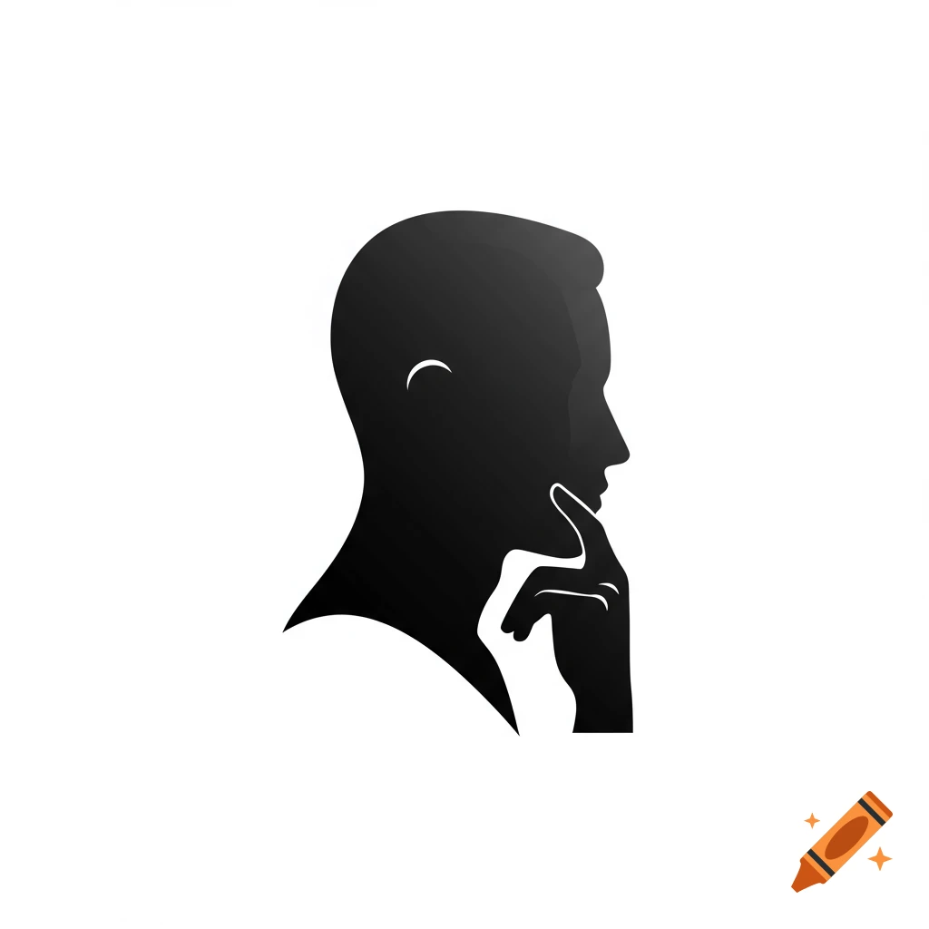 philosophical channel logo with thinking man