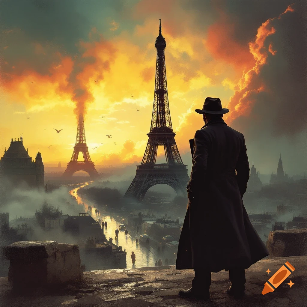 Movie poster for 'La Tour de Terror' starring Samuel L Jackson and Florence Pugh as international agents in Paris
