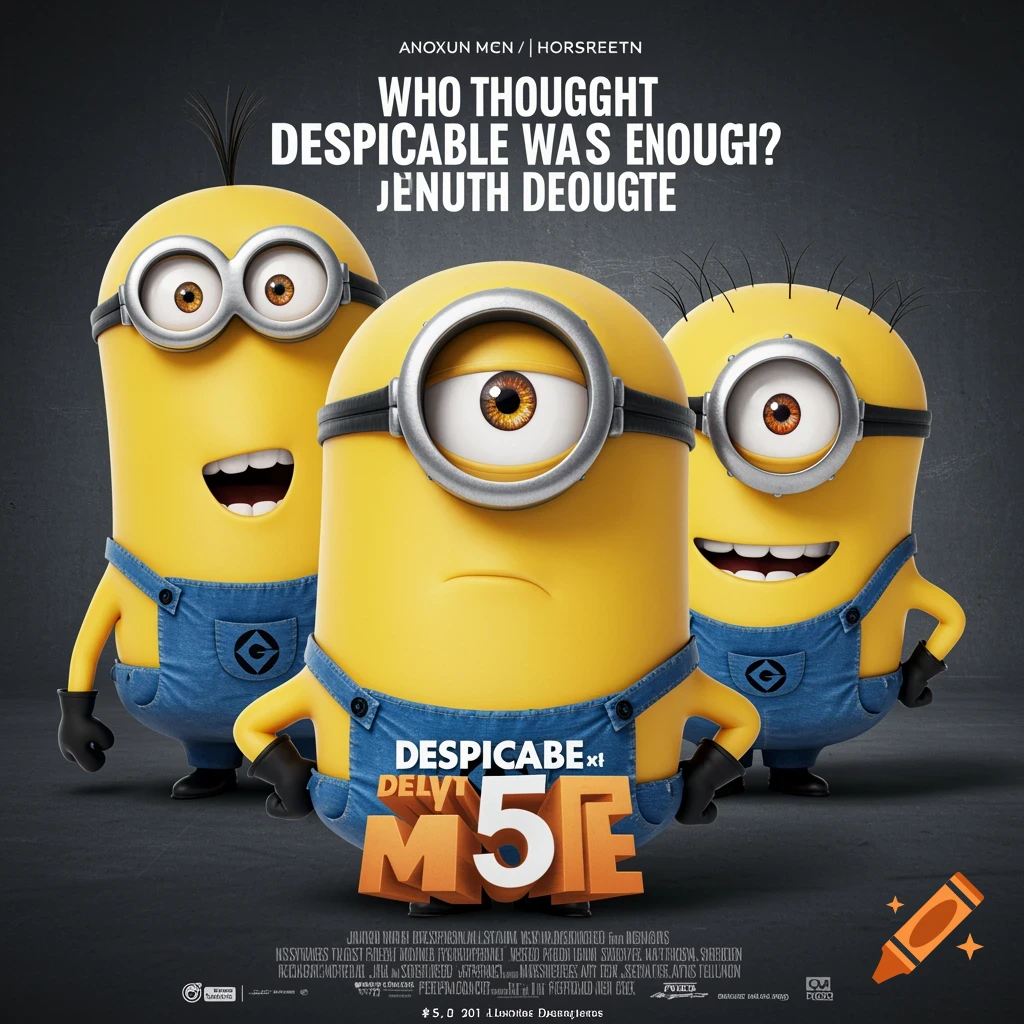 Despicable Me 5 movie poster
