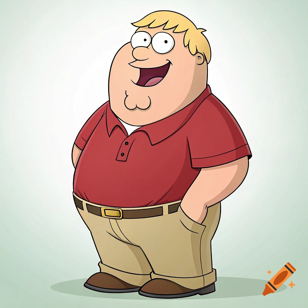 Peter griffin donates food to children in africa on craiyon