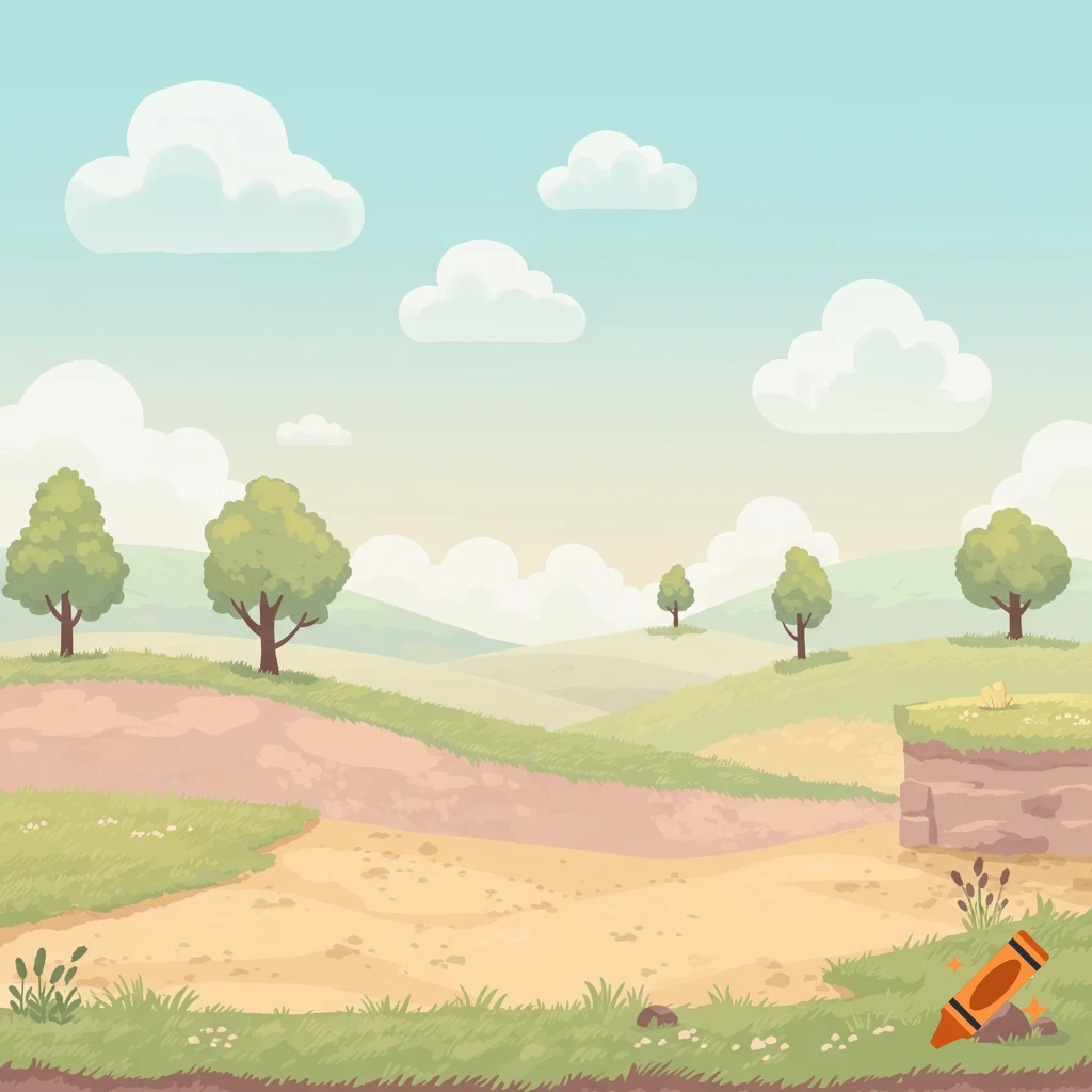 earthy platformer background