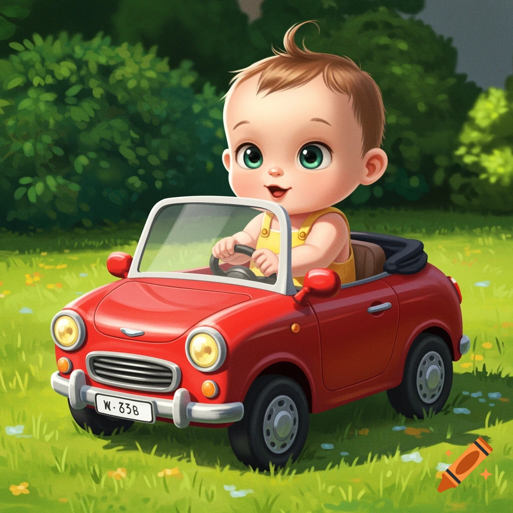 baby in a car seat