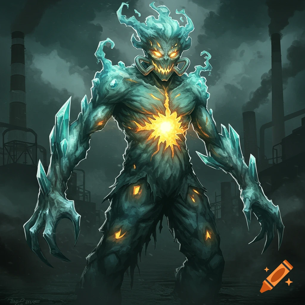 Super villain based on natural gas