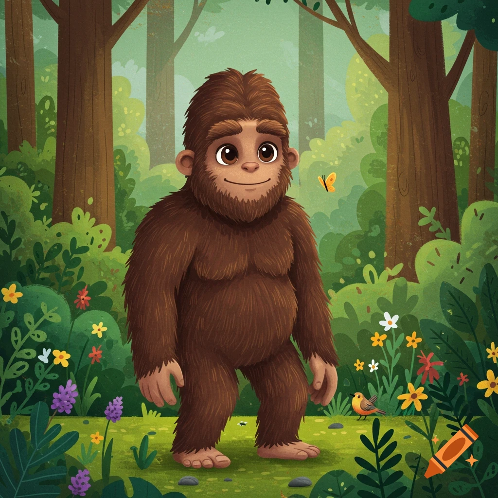 Bigfoot illustration