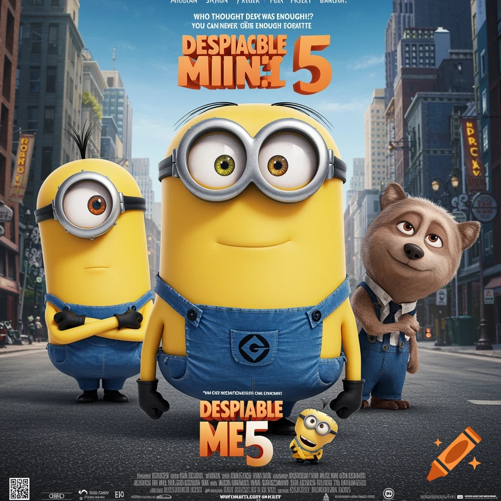 Despicable Me 5 movie poster